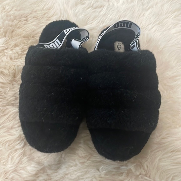 Platform Fluff Yeah UGG slides - Picture 1 of 4